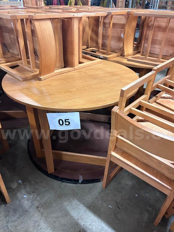 Assorted Tables, Chairs, & Piano