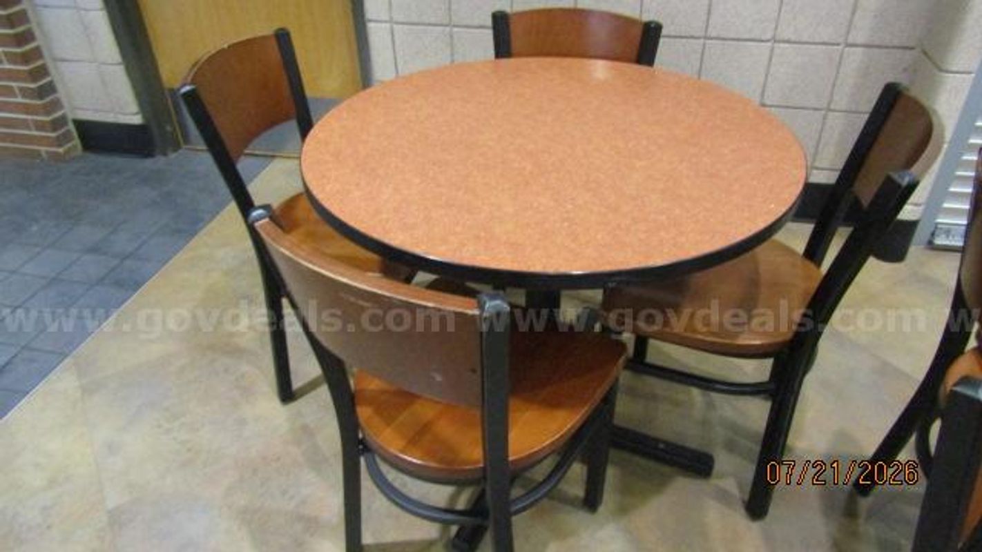 Table and chairs