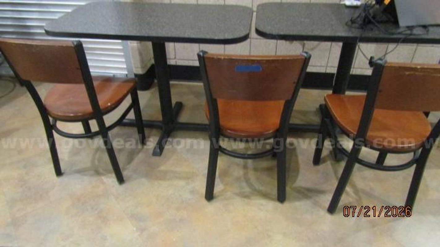 Table and chairs