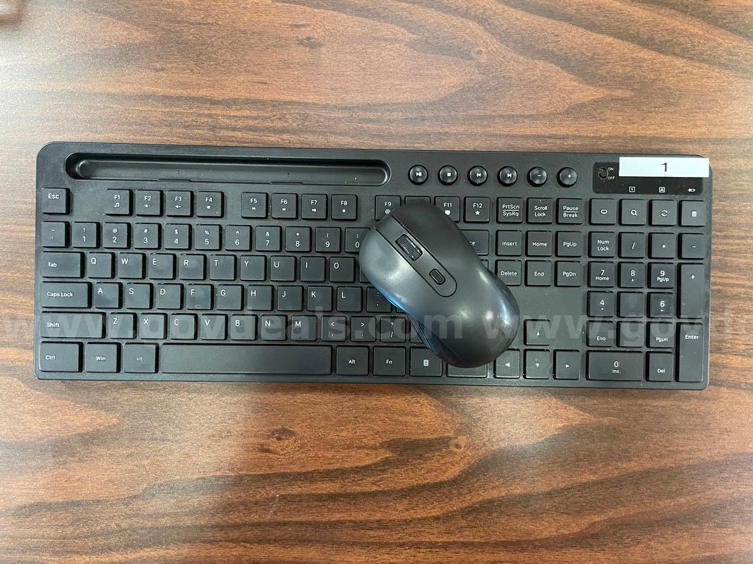 Keyboard with Mouse- Labeled #1