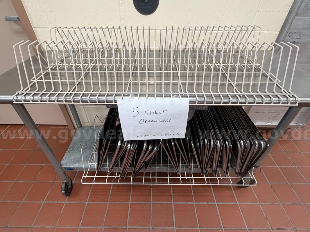 5 Shelf Organizers