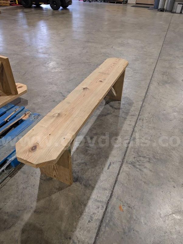 2 Used Wooden Benches