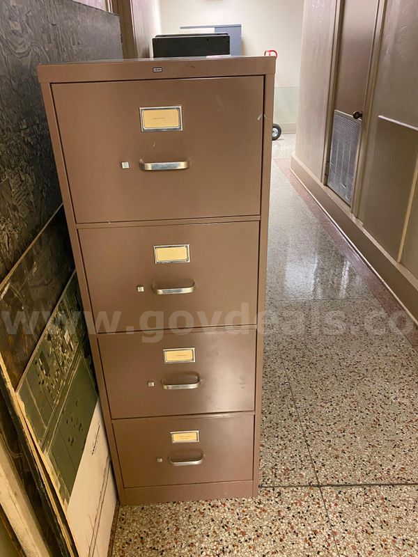 Metal Filing Cabinet, Used