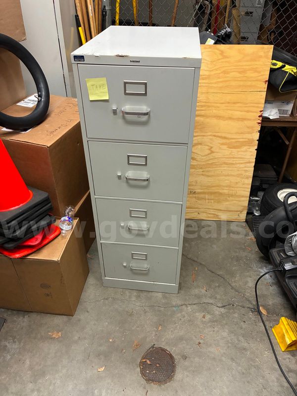 4 Drawer File Cabinet