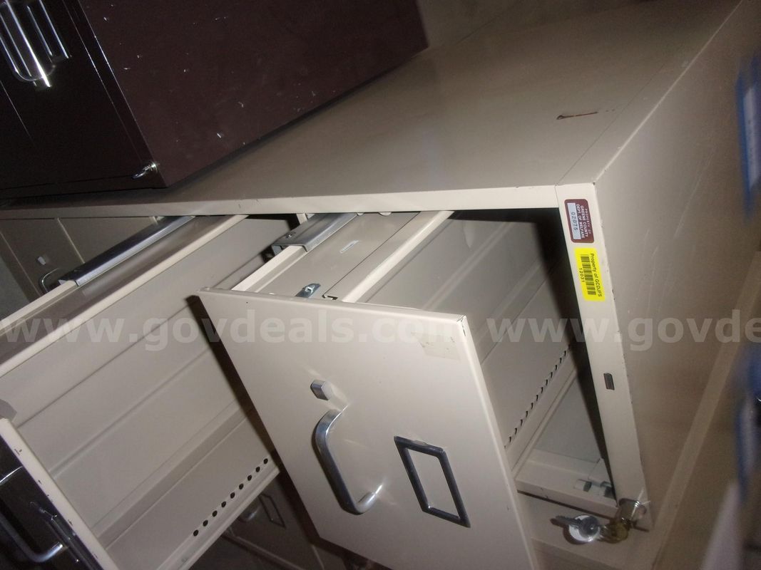 Four drawer file cabinet
