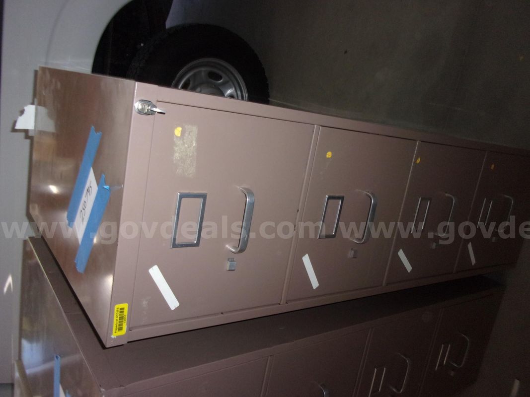 Four drawer file cabinet