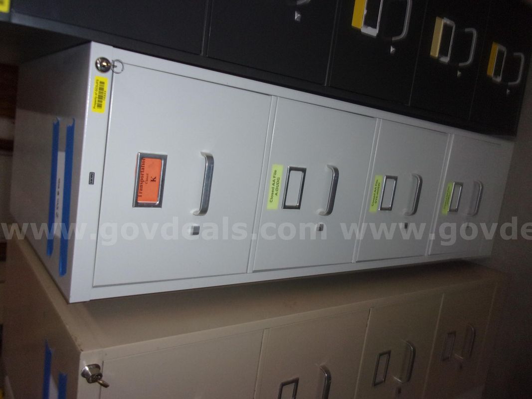 Four drawer file cabinet