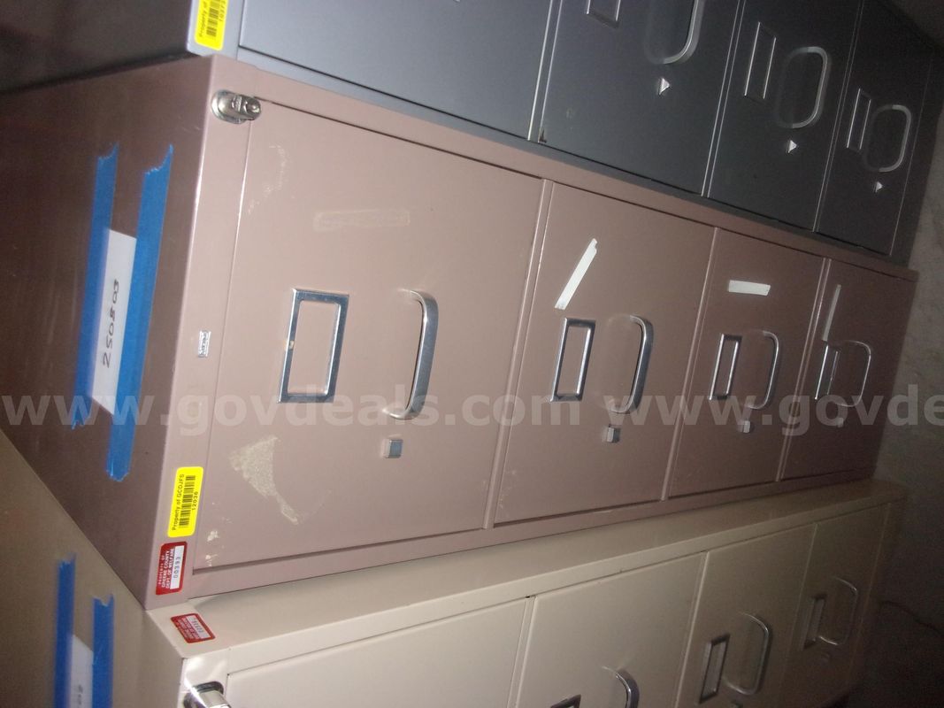 Four drawer file cabinet