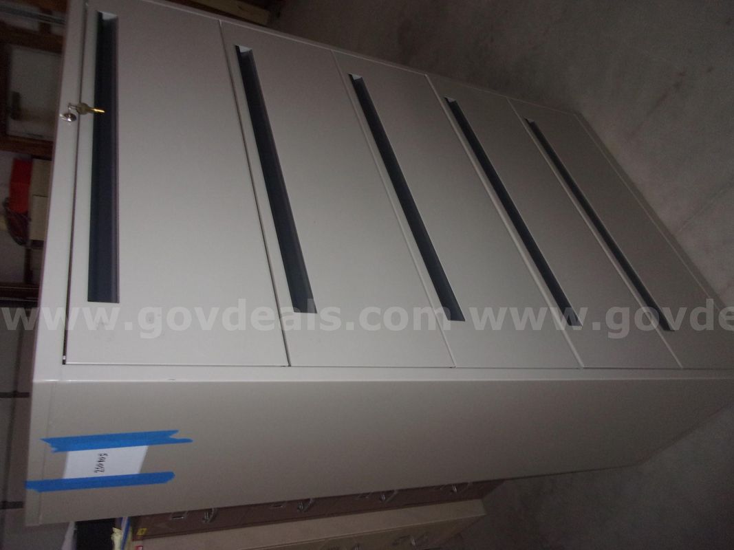 Five drawer file cabinet