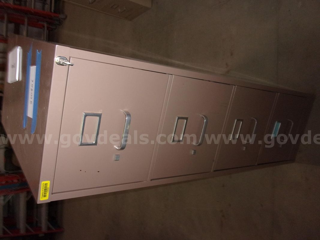 Four drawer file cabinet