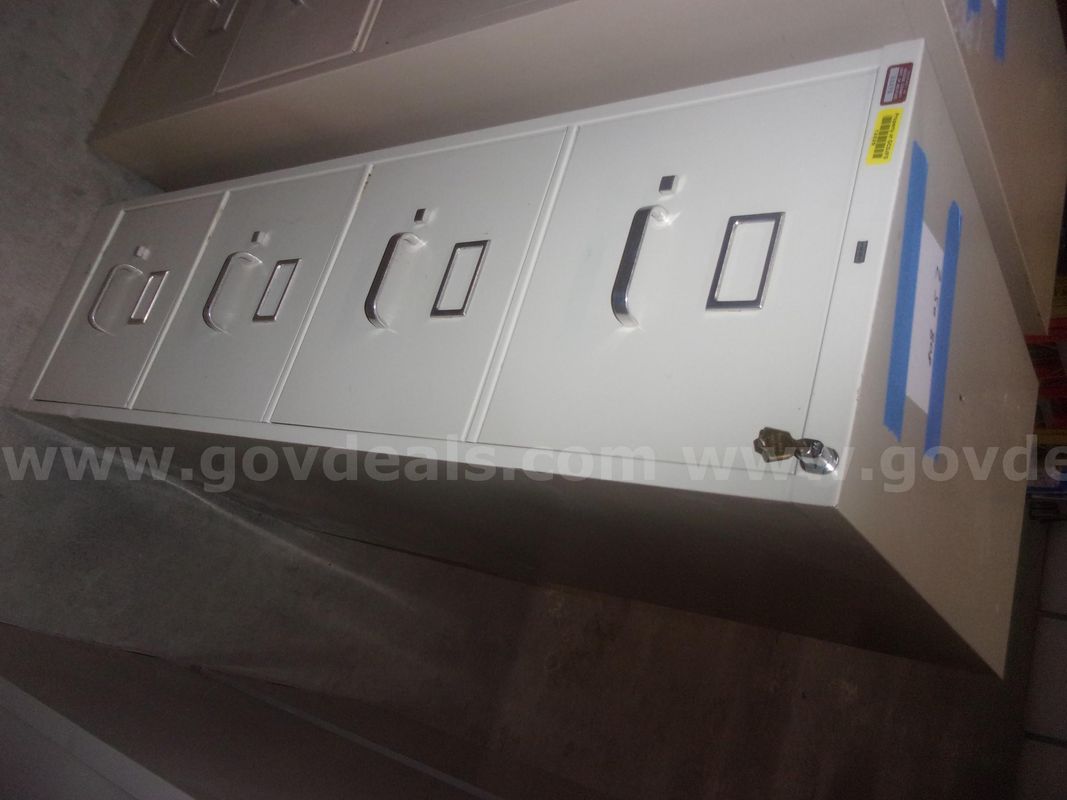 Four drawer file cabinet