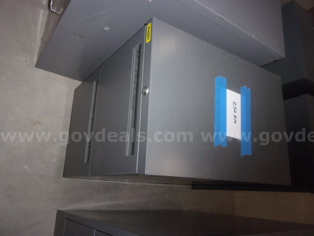 Two drawer file cabinet