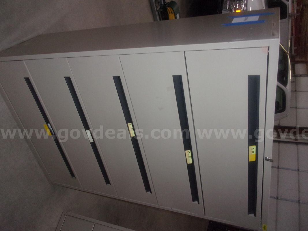 Five drawer file cabinet
