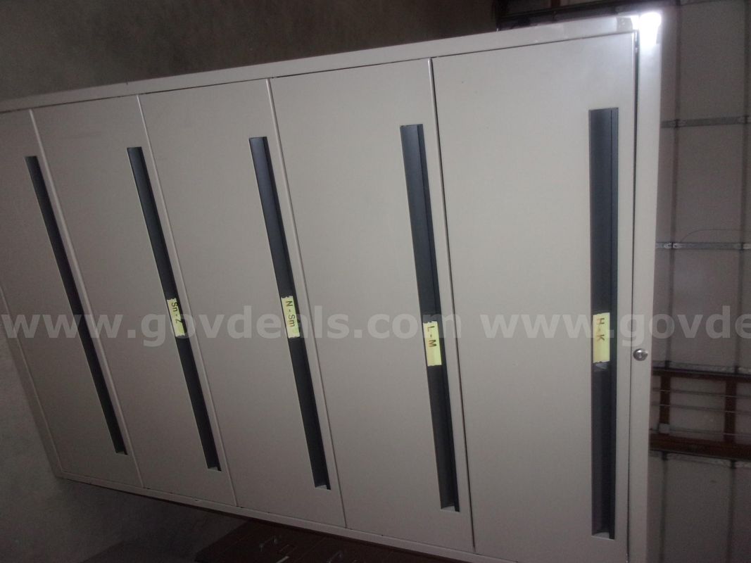Five drawer file cabinet