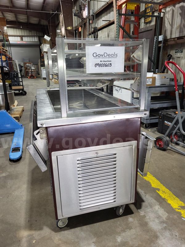 Used cold food serving counter