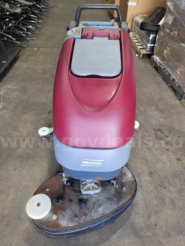 Used Minuteman Floor Scrubber.