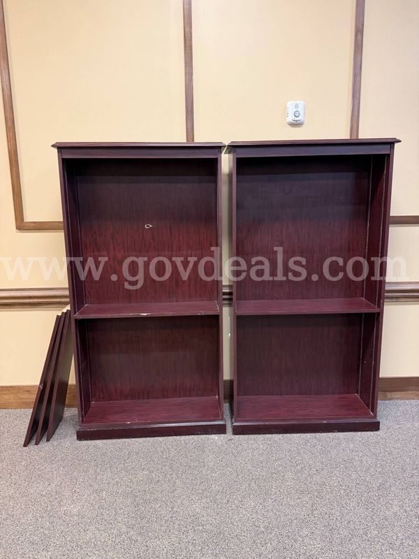 2 Large Bookcases