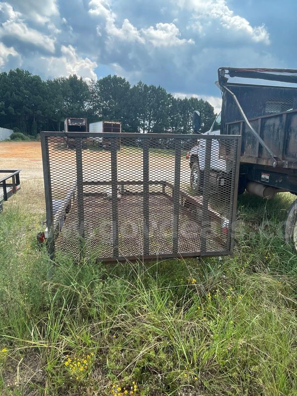 6X10' Mesh Floor Utility Trailer