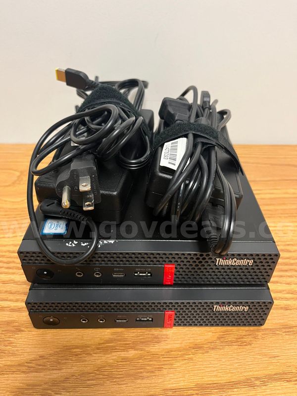 IT - Lot #685 - Lot of 2 - Lenovo M920 desktops