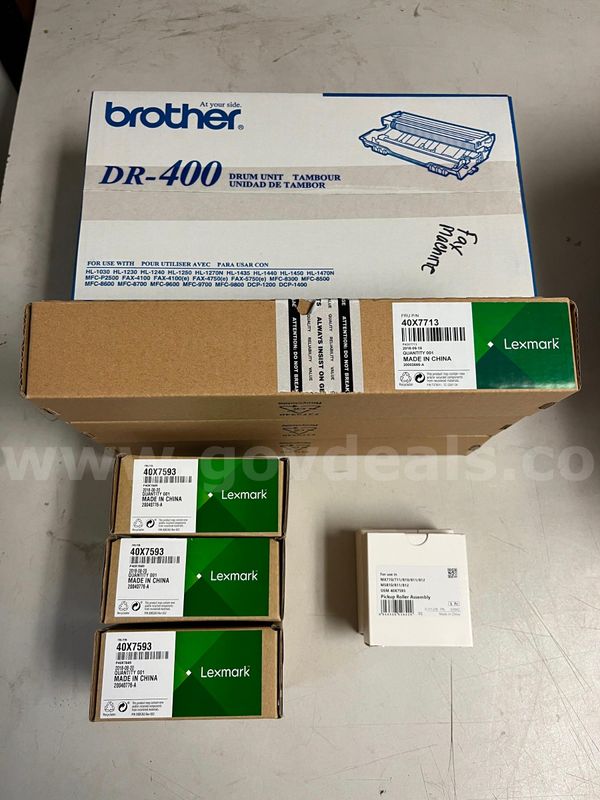 IT - Lot #691 - Lot of 9 - Assorted Printer Supplies