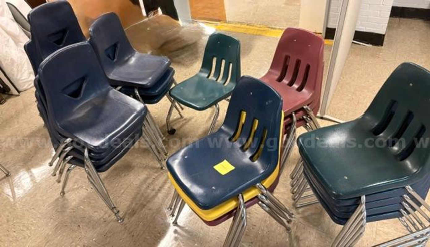 Lot - 50 Assorted Chairs, Good/Fair Condition