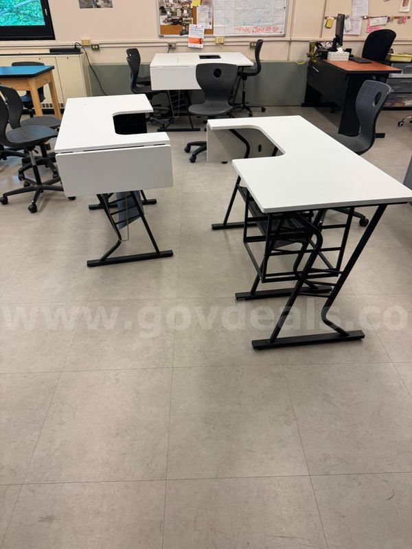 Lot of 5 - Magshion Sewing Tables, fair to poor conditions