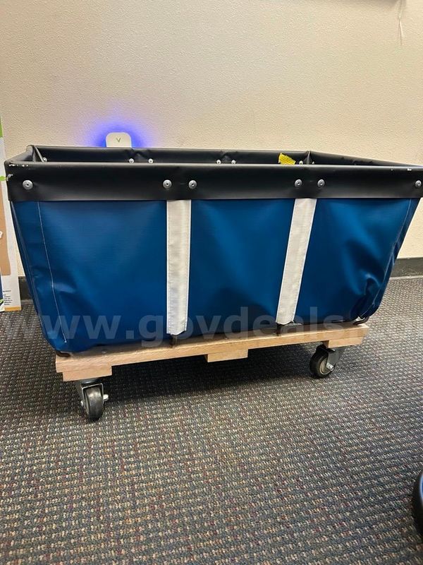 Blue Book Drop Cart on Wheels