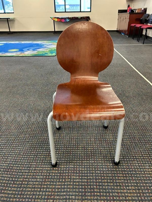 8 Wooden Children's Chairs