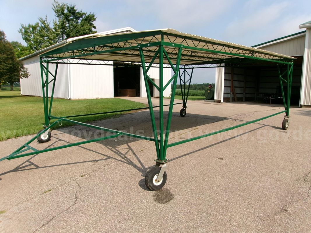 14'x20' Holland Supply Chapel Tent W/fiberglass panel roof