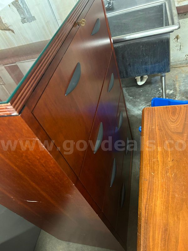 Wooden Filing Cabinet