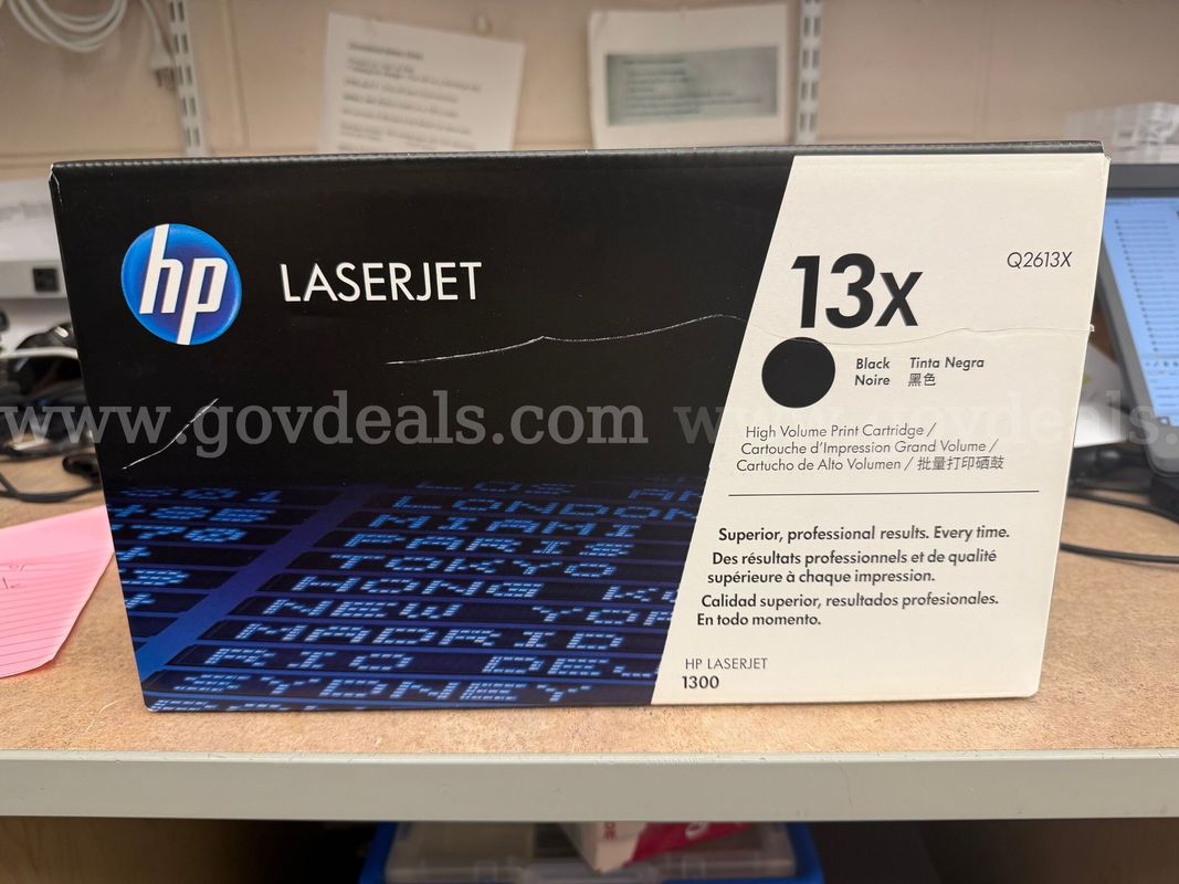 HP LaserJet Print Cartridge 13X High Volume Printing Q2613X