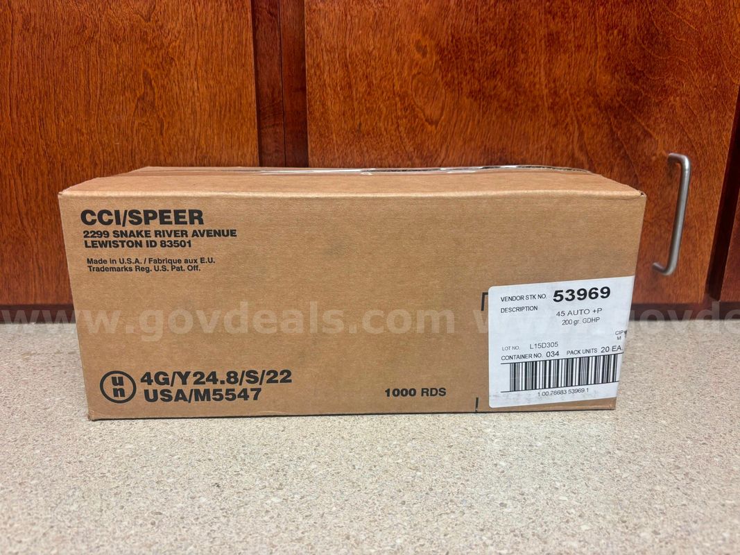 10,000 rounds of .45 Ammo