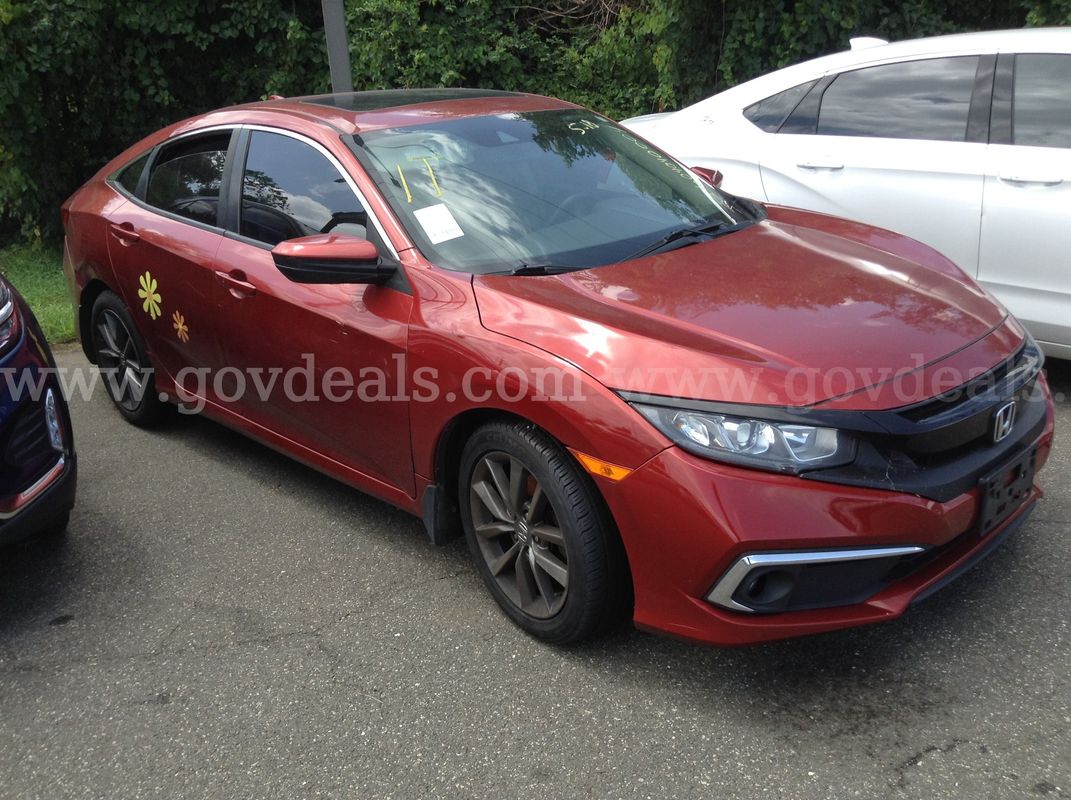 2021 Honda Civic - CLEAR TITLE - NO KEY - MILES UNKNOWN