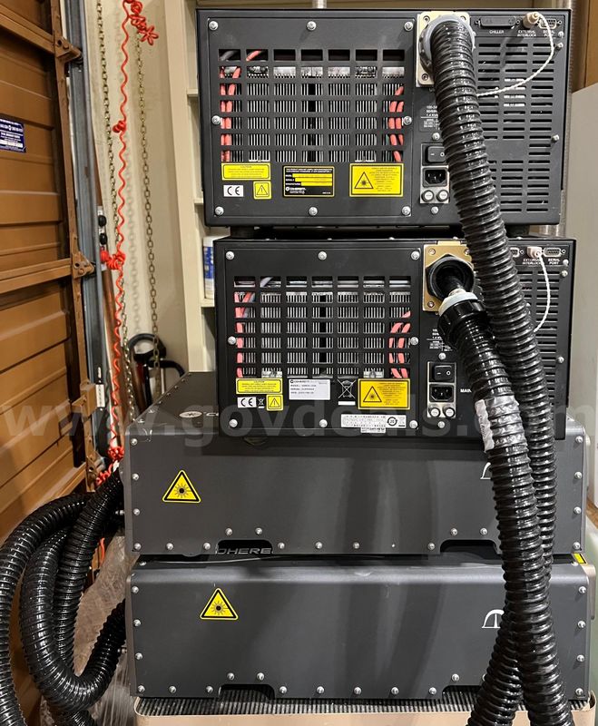Coherent Verdi V10 10W 532nm CW Green Laser System (Model 0178281-50)