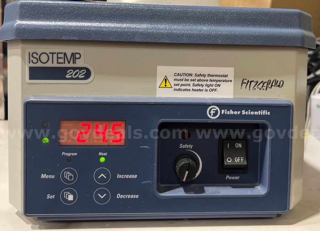 Fisher Scientific Isotemp 202 Digital Water Bath