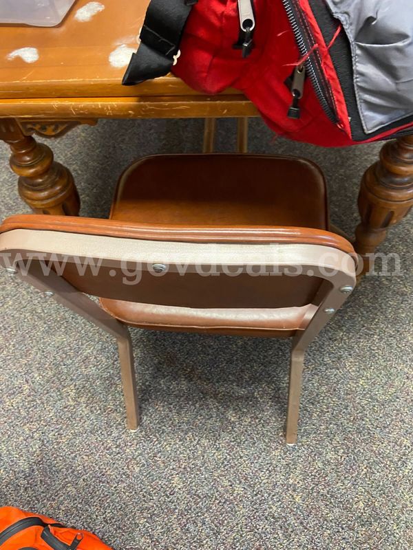 Various Chirs and Two Desk Hutches