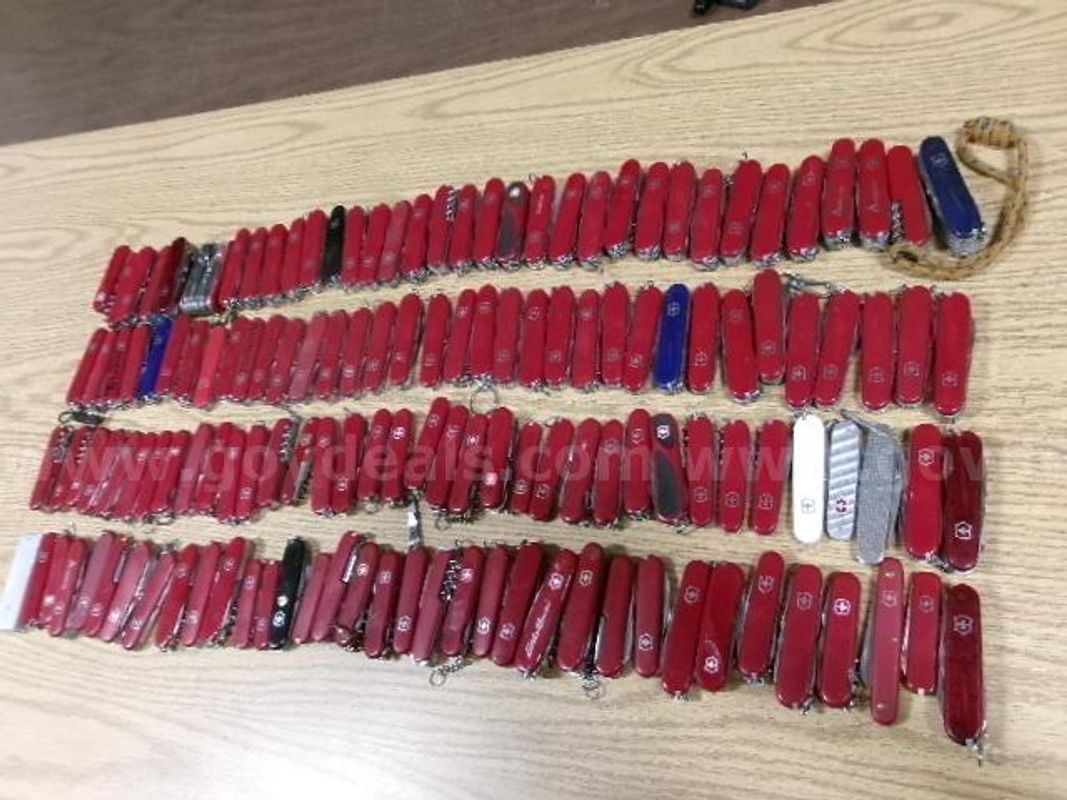 Lot of Approx. 140 Various Swiss Army Style Knives.