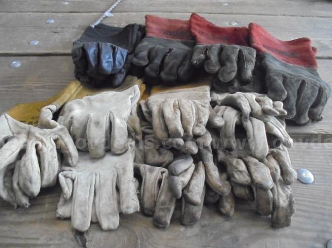 Lot of Welding Gloves.