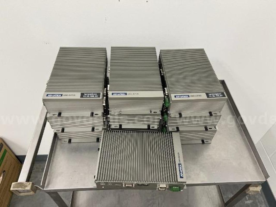 Lot of (10) Advantech UNO-2473G Embedded Automation Computers.