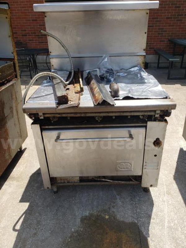 Lot of (1) Montague Natural Gas Griddle.