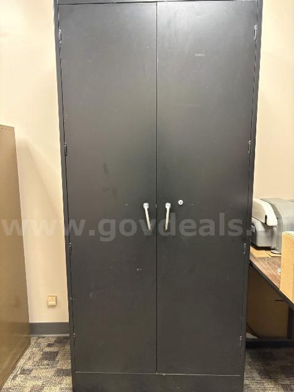 Lot of (5) Metal Storage Cabinets.