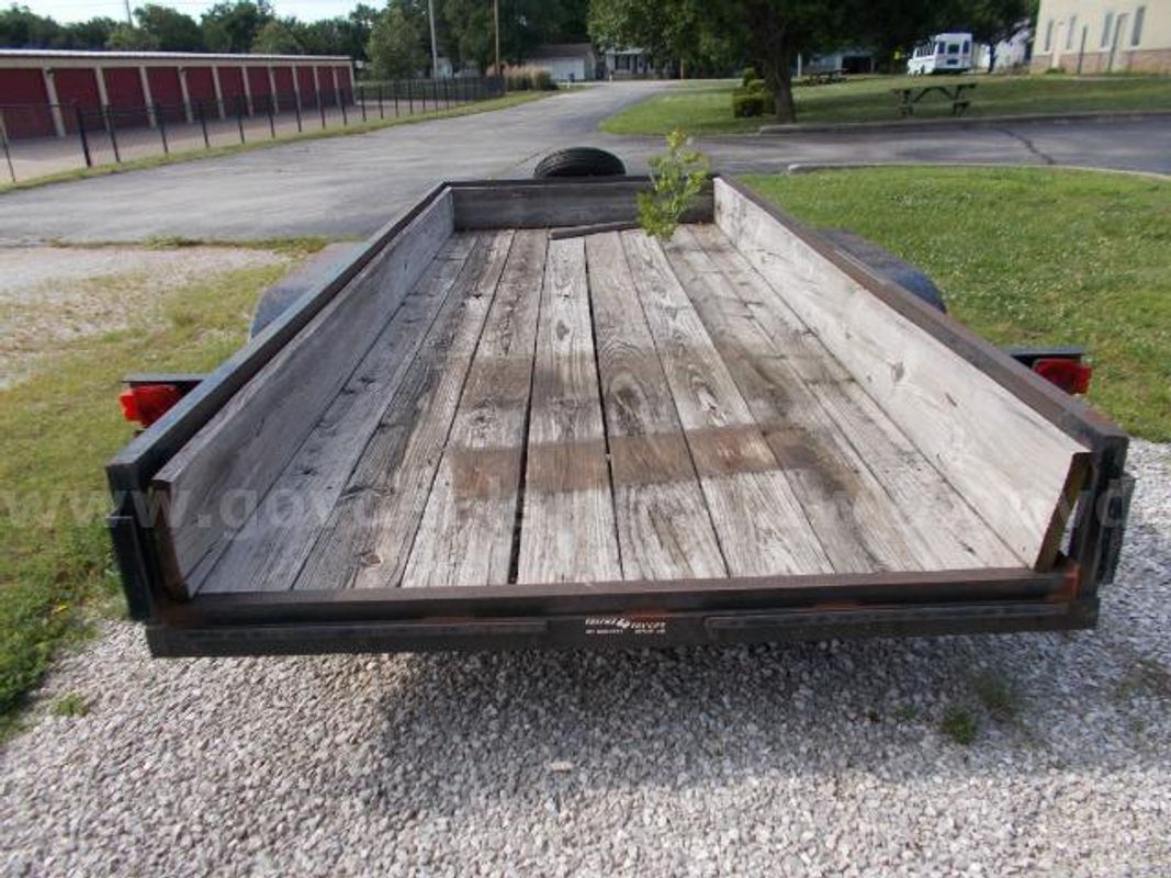 Lot of (1) 2006 Cobra Industries Flat Bed Trailer.
