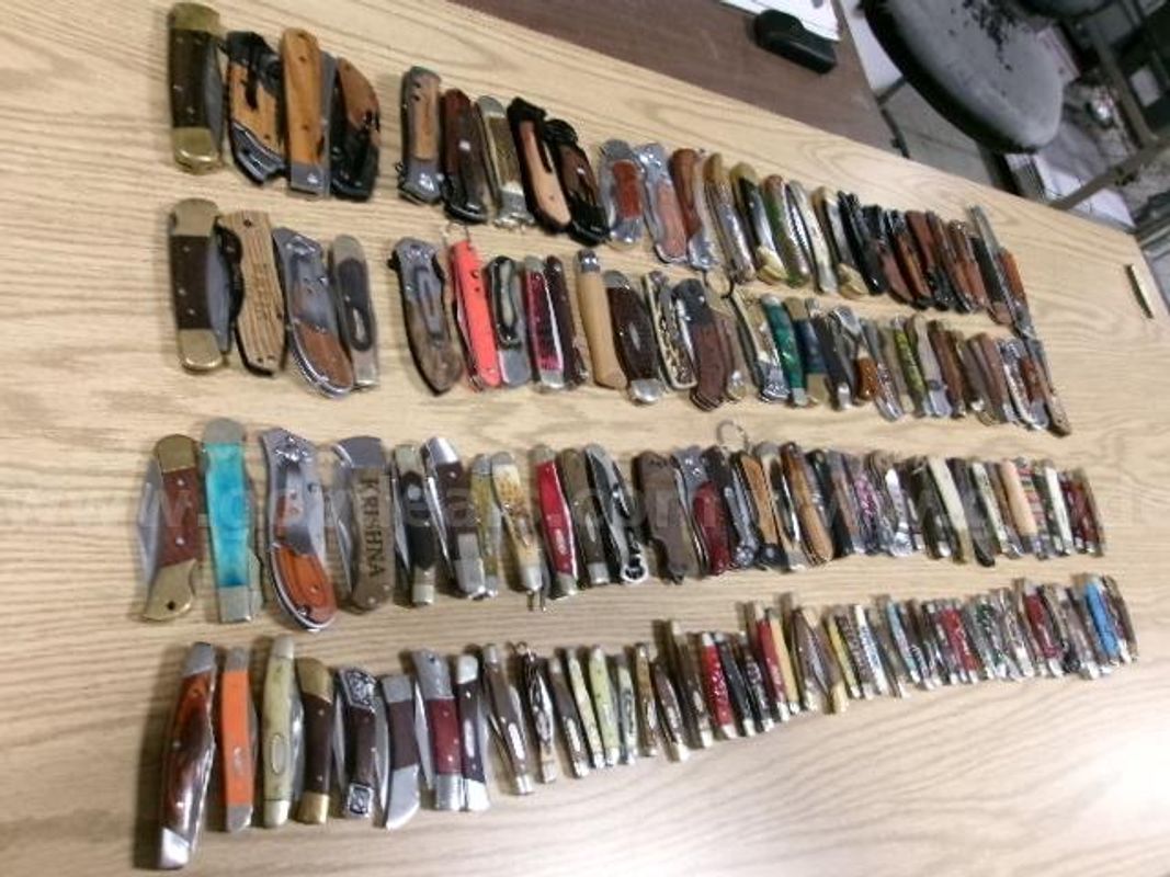 Lot of (135) Various Wood Handle Knives.