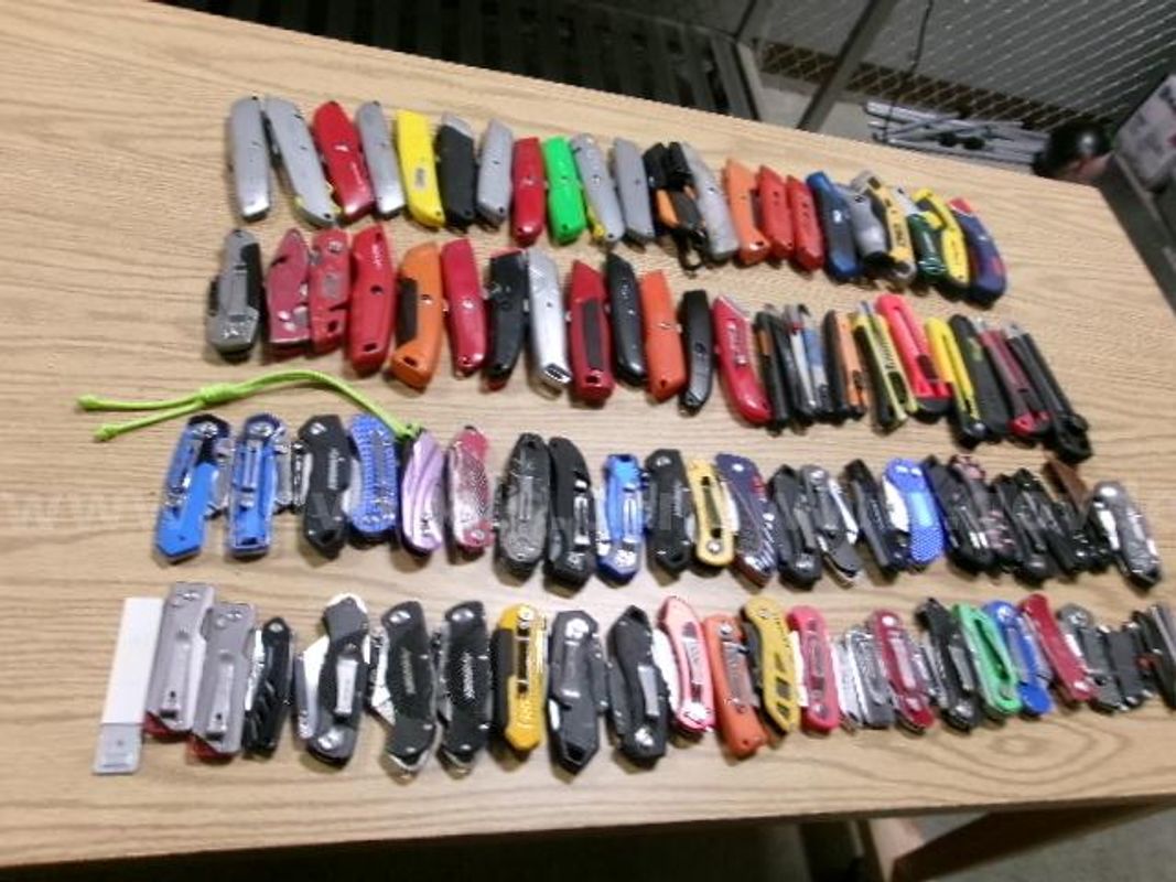 Lot of (94) Various Box Knives.