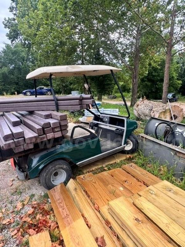 Lot of (1) Club Car Gas Golf Cart.