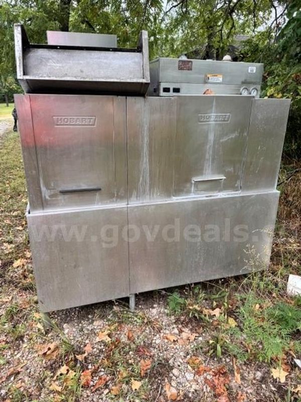 Lot of (1) Large Industrial Dish Washer.