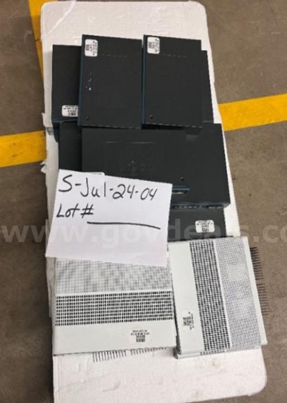 Lot of (11) CISCO SWITHCES AND CATALYST.