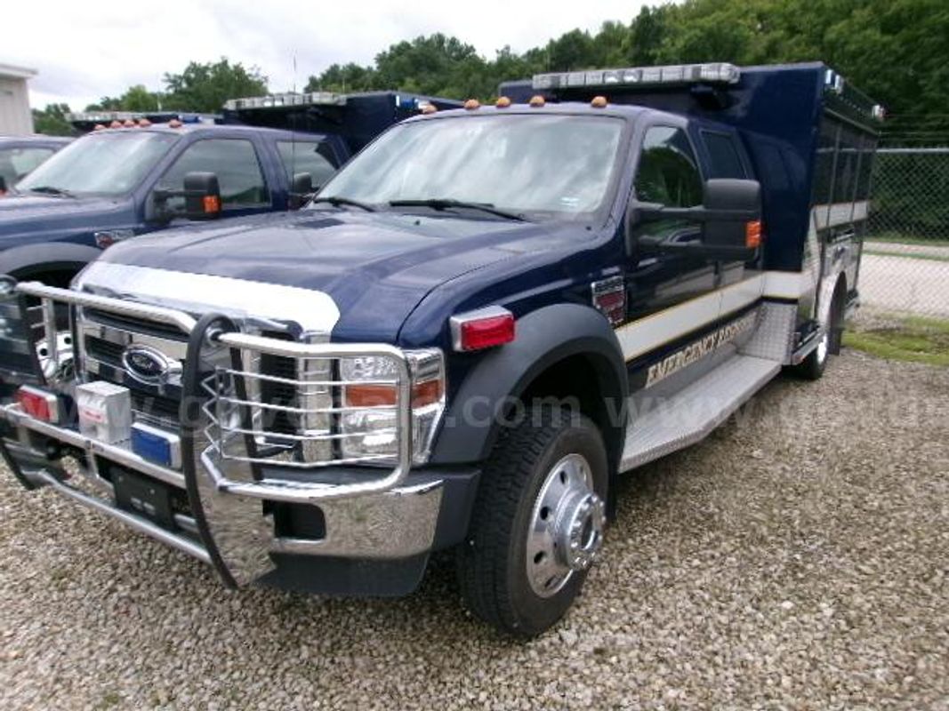 2008 Ford F550 Emergency Response Truck, 57785 Miles.