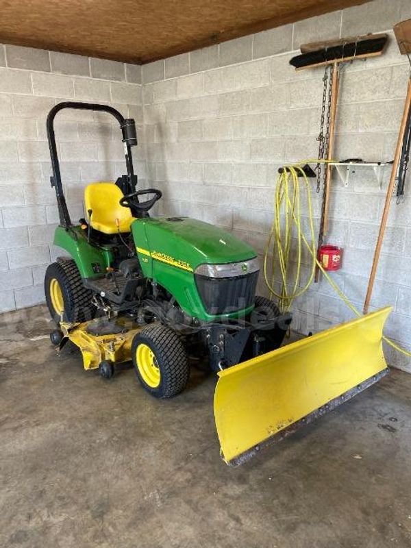 Lot of (1) John Deere 2305 Riding Mower with Snow Blade.
