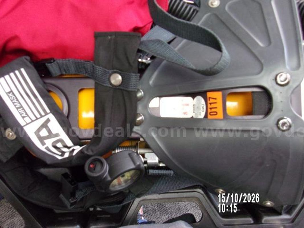 Lot of (4) Outdated MSA Ultralite II Air Mask Units.